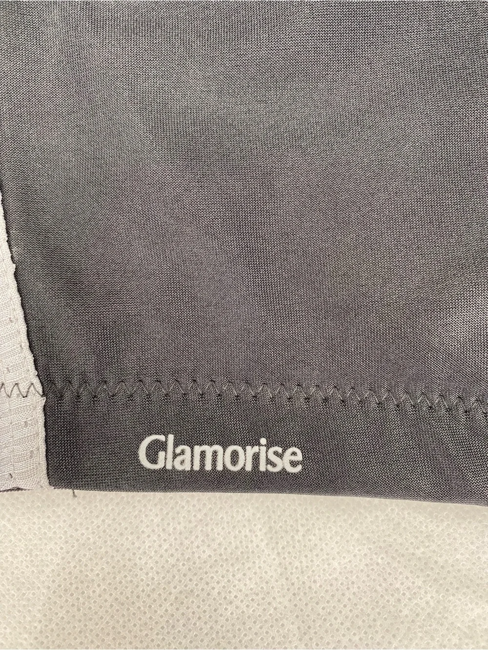 Glamorise Double‎ Layer Custom Control Sports Bra Gray/Black 40-H